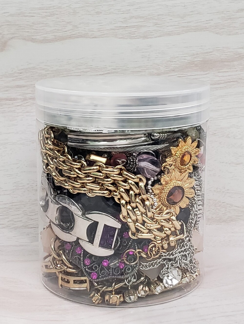 Mystery Jewelry Jar - Rings, Necklaces, Earrings, Bracelets All Wearable